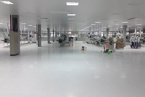 上海浦東電子潔凈廠房設(shè)計施工案例